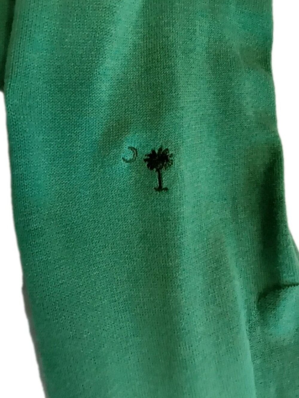 Alex Cannon Sweater Quarter Zip Men Size XL Lemon Green 100% Cotton - Picture 7 of 14